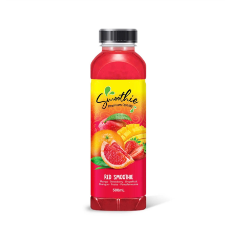 JELLY SMOOTHIE RED 500ML CRT24