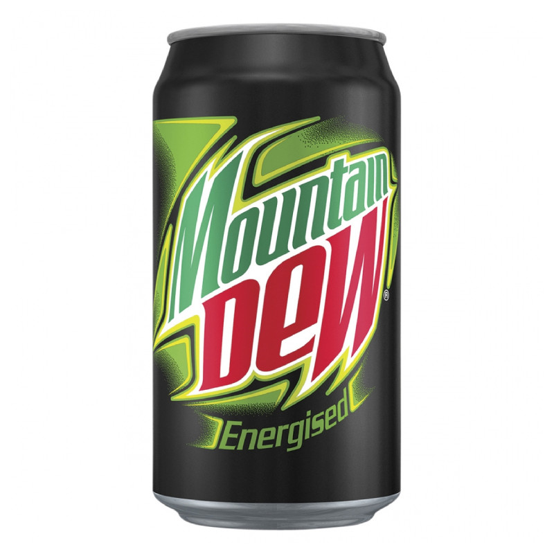 MOUNTAIN DEW ENERGISED 375ML CRT24