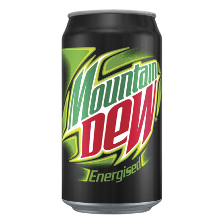 MOUNTAIN DEW ENERGISED 375ML CRT24