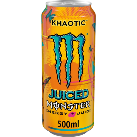 MONSTER - ENERGY JUICED KHAOTIC 500ML CRT12