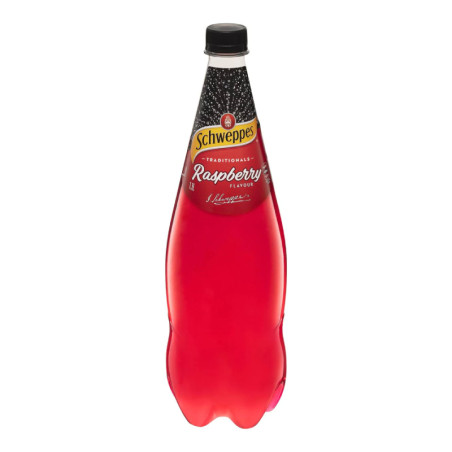SCHWEPPES TRADITIONAL RASPBERRY 1.1L CRT12
