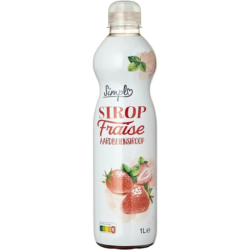 SIMPL - SIROP FRAISE 1L CRT6