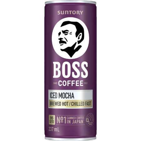 SUNTORY - BOSS COFFEE ICED MOCHA 237ML CRT12