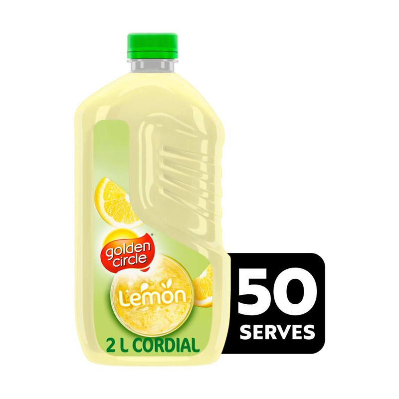 G/CIRCLE CORDIAL LEMON 2L CRT6