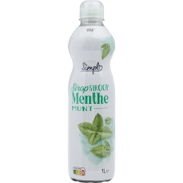SIMPL - SIROP MENTHE 1L CRT6