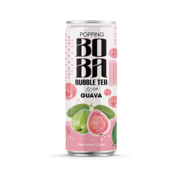POPPING BOBA TEA PINK GUAVA 320ML CRT24
