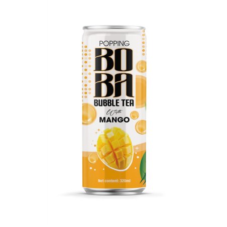 POPPING BOBA TEA MANGO 320ML CRT24
