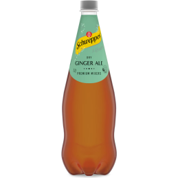 SCHWEPPES DRY GINGER ALE 1.1L CRT12