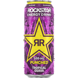 ROCKSTAR - PUNCHED TROPICAL GUAVA 500ML CRT12