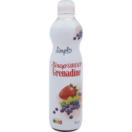 SIMPL - SIROP GRENADINE 1L CRT6