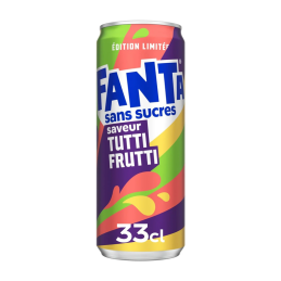 FANTA ZERO TUTTI FRUTTI 330ML CRT12