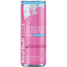 RED BULL PINK ED - BAIES SANS SUCRES  ENERGY DRINK 250ML CRT24