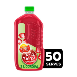 G/CIRCLE CORDIAL RASPBERRY CRSH 2L CRT6