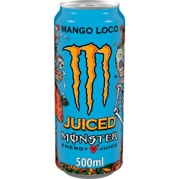 MONSTER ENERGY JUICE MANGO LOCO 500ML CRT24