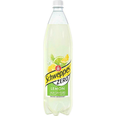 SCHWEPPES ZERO LEMON 1.5L CRT6