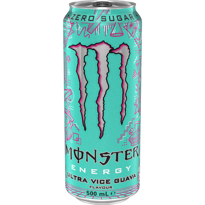 MONSTER - ENERGY ULTRA VICE GUAVA 500ML CRT24