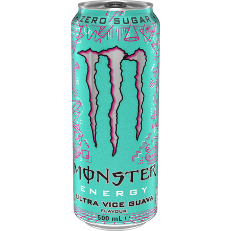 MONSTER - ENERGY ULTRA VICE GUAVA 500ML CRT24