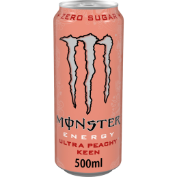 MONSTER ENERGY ULTRA PEACHY KEEN 500ML CRT12